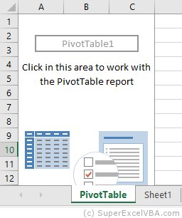 PivotTable Handling