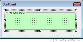 Userform Example