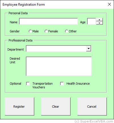 UserForm Show