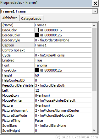 Label Properties