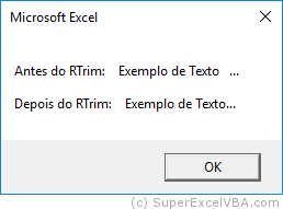 Função RTrim