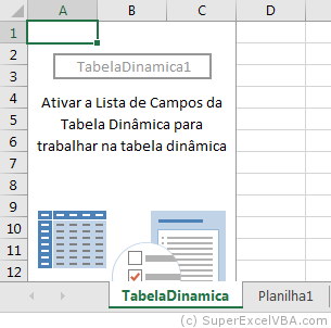 Tabela Dinâmica sem manipulação